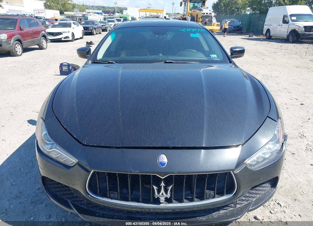 2017 MASERATI GHIBLI VIN: ZAM57XSA9H1225471