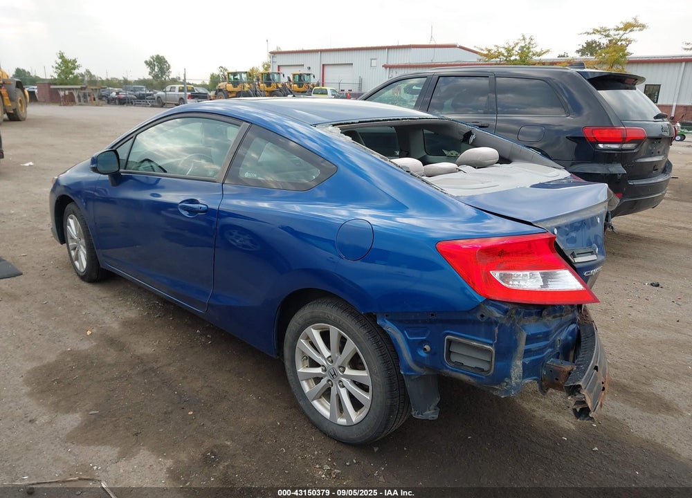 2012 HONDA CIVIC EX VIN: 2HGFG3B81CH500728
