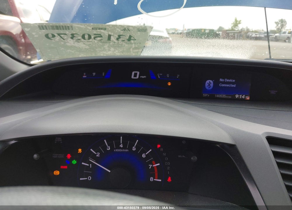 2012 HONDA CIVIC EX VIN: 2HGFG3B81CH500728
