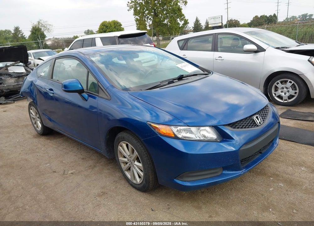 2012 HONDA CIVIC EX VIN: 2HGFG3B81CH500728