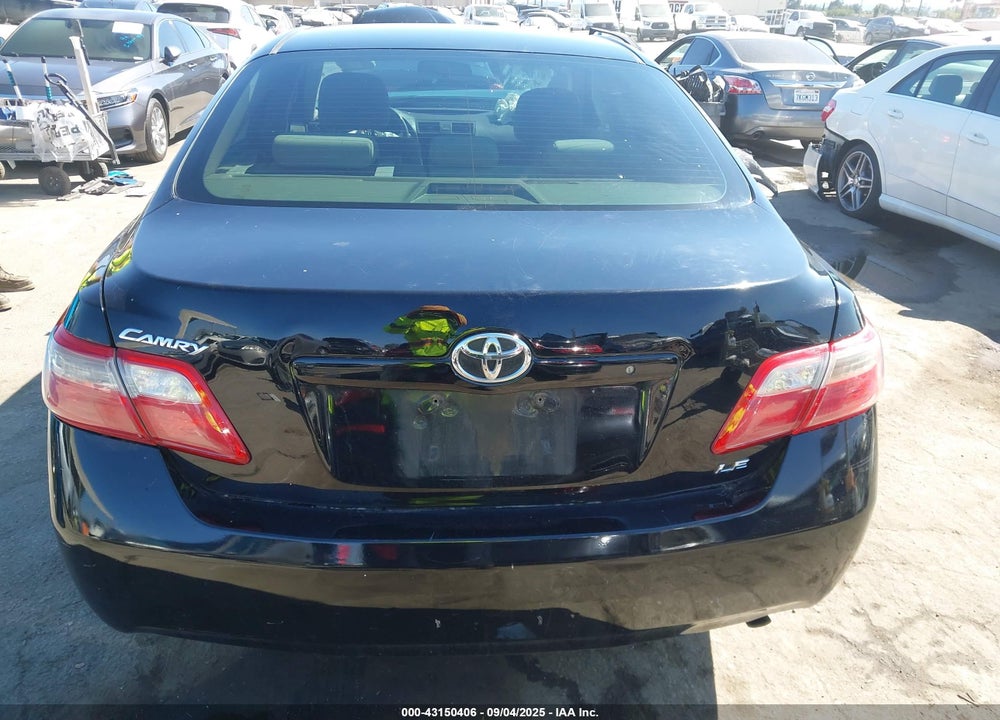2008 TOYOTA CAMRY LE VIN: 4T1BE46K38U787763