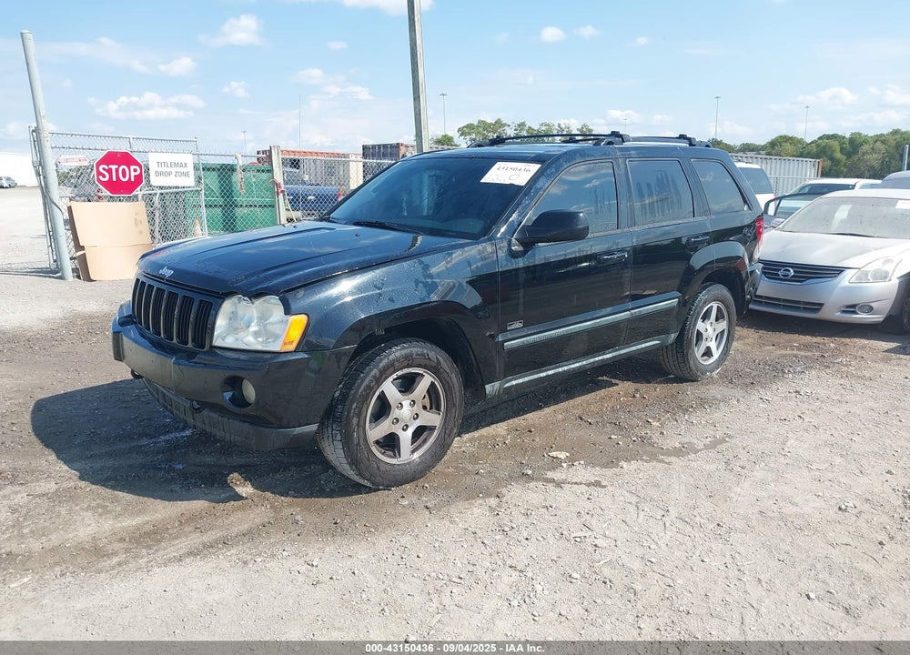 2007 JEEP GRAND CHEROKEE LAREDO VIN: 1J8GR48K37C647169