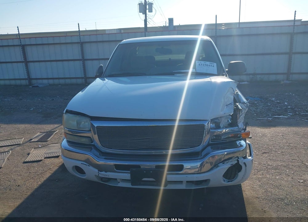 2003 GMC SIERRA 1500 SLE VIN: 2GTEC19VX31296865