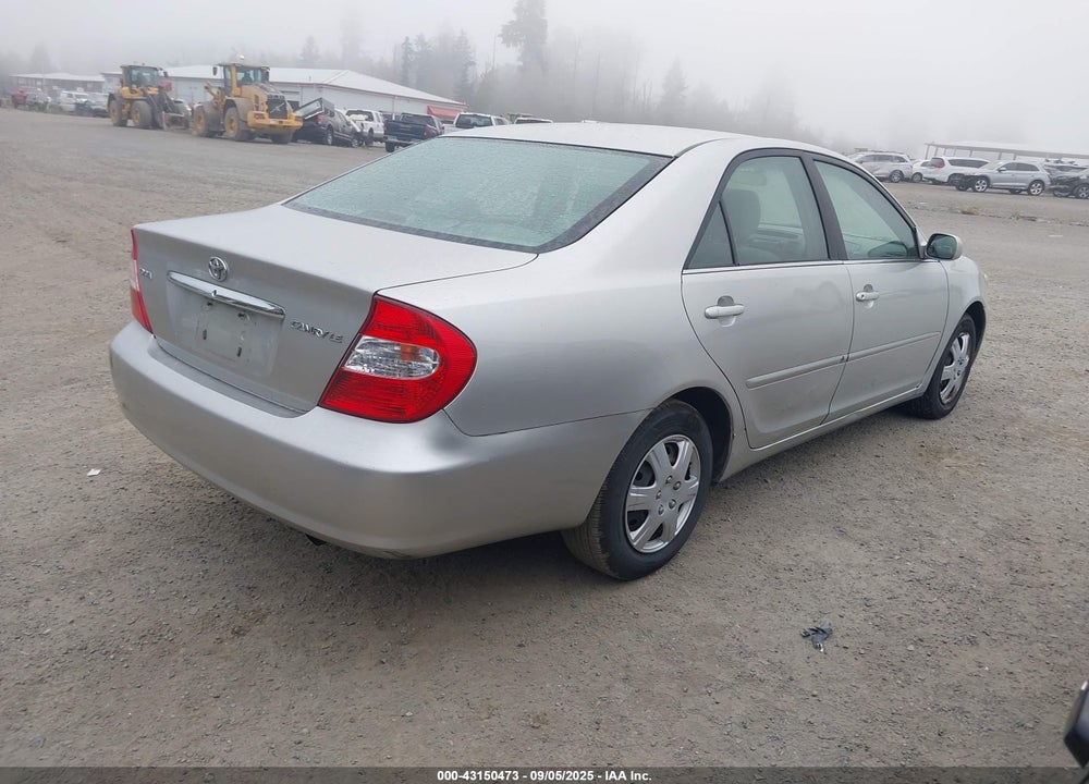 2002 TOYOTA CAMRY LE VIN: JTDBE32K620096441