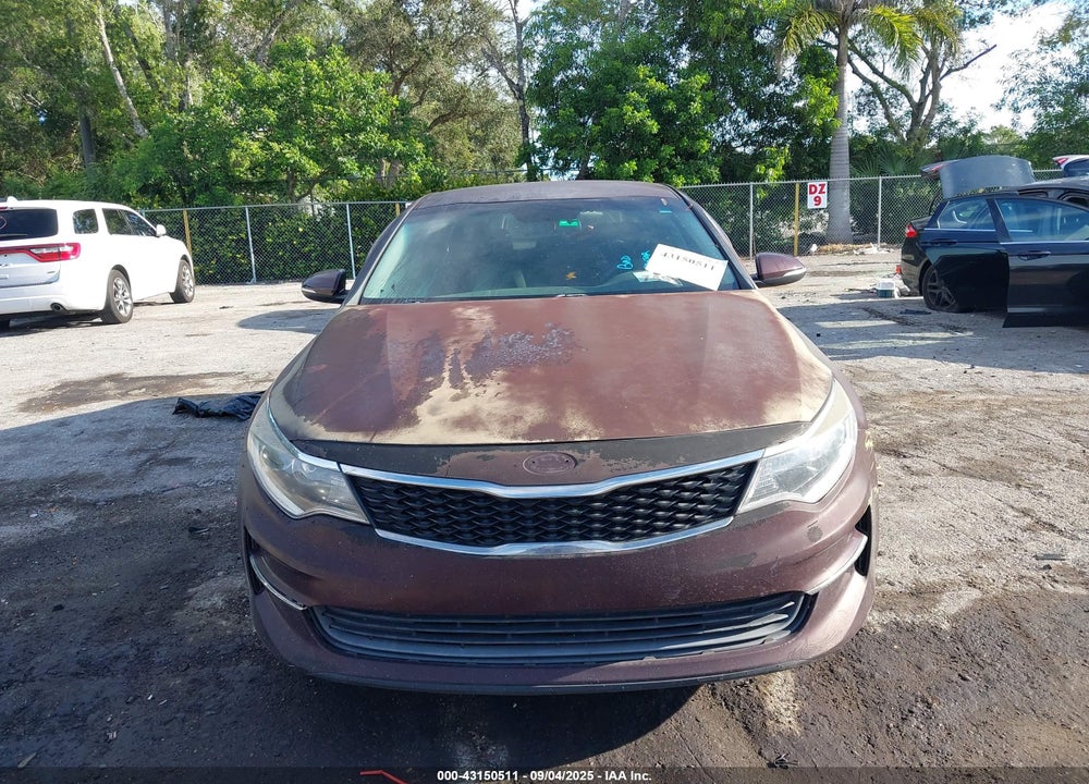 2016 KIA OPTIMA LX VIN: 5XXGT4L36GG036934