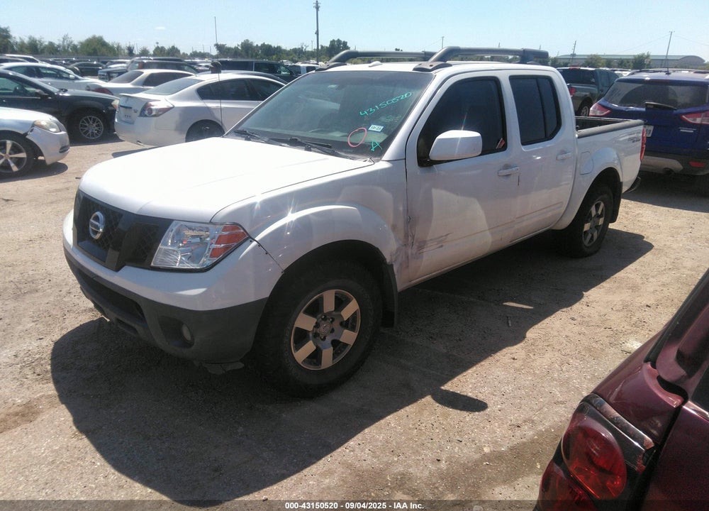 2012 NISSAN FRONTIER VIN: 1N6AD0EV7CC431240