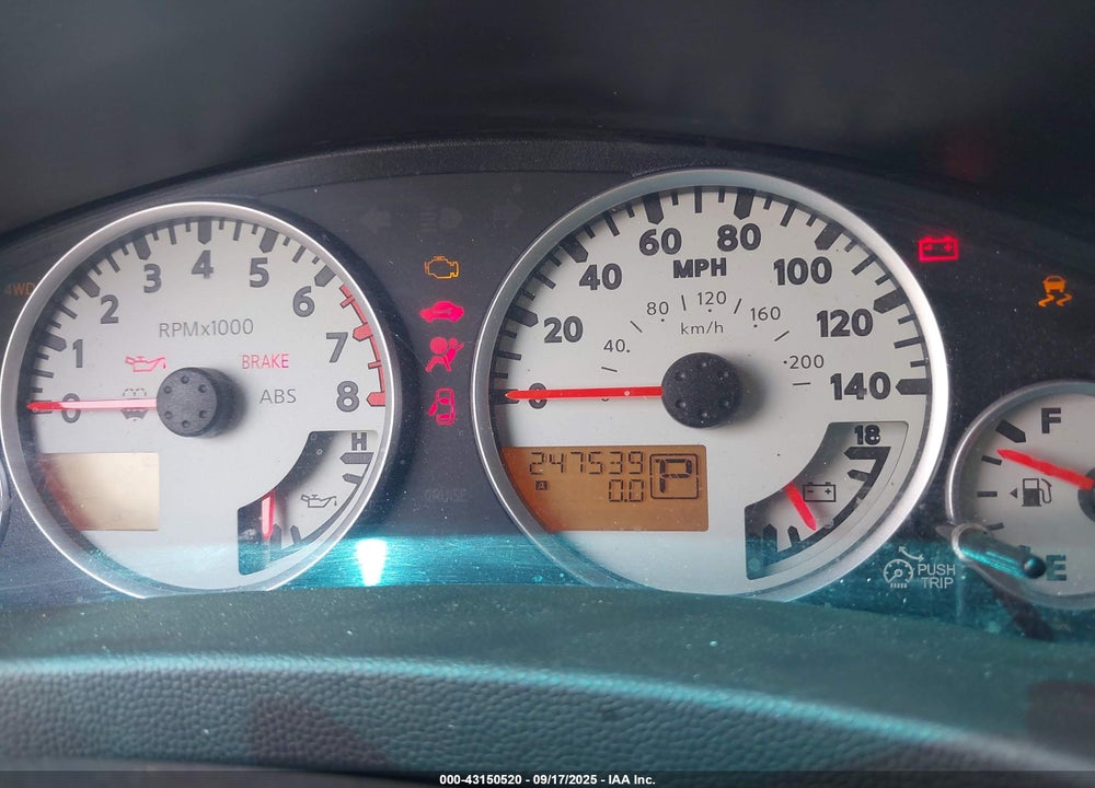 2012 NISSAN FRONTIER VIN: 1N6AD0EV7CC431240