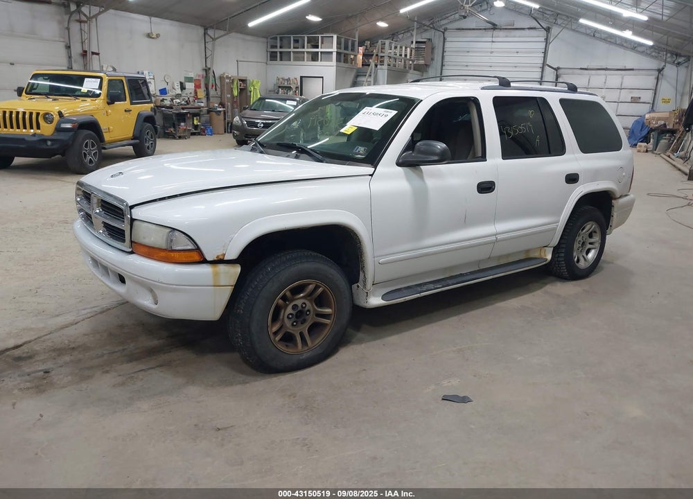 2003 DODGE DURANGO SLT VIN: 1D4HS48N23F565861