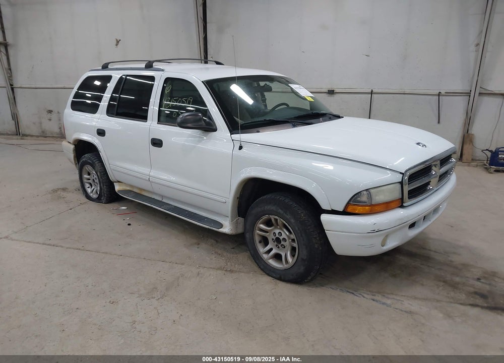 2003 DODGE DURANGO SLT VIN: 1D4HS48N23F565861