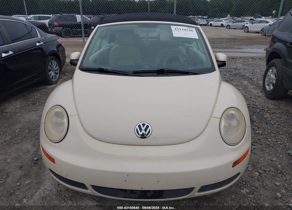 2008 VOLKSWAGEN BEETLE VIN: 3VWRF31Y38M404217