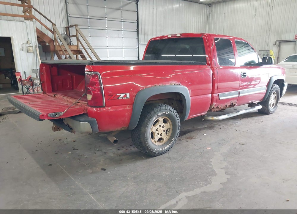 2004 CHEVROLET SILVERADO 1500 Z71 VIN: 1GCEK19T94E138633