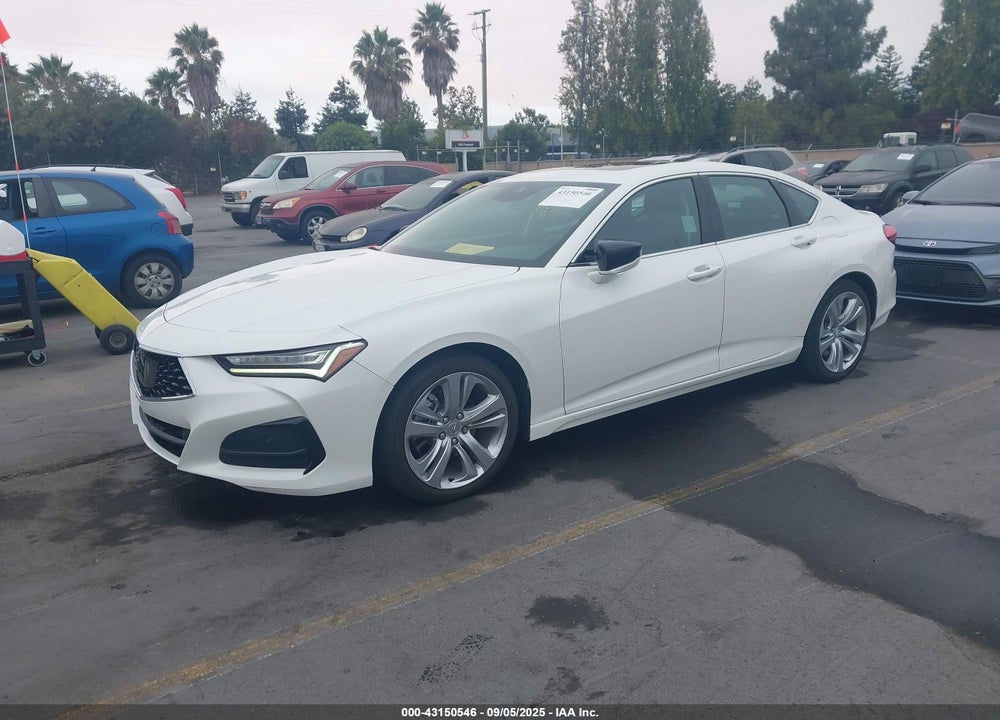 2021 ACURA TLX TECHNOLOGY PACKAGE VIN: 19UUB6F47MA002161
