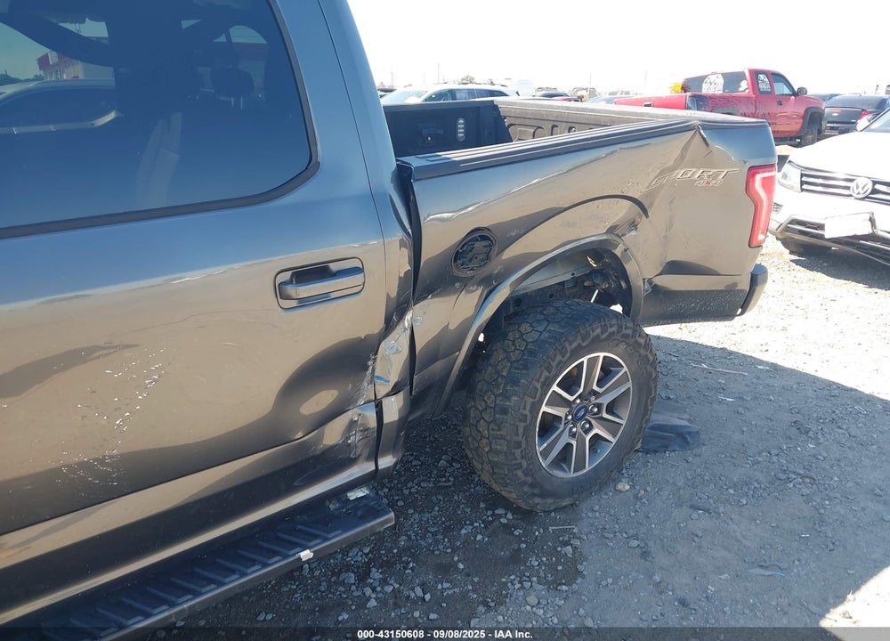 2017 FORD F-150 VIN: 1FTEW1EP6HFA28538