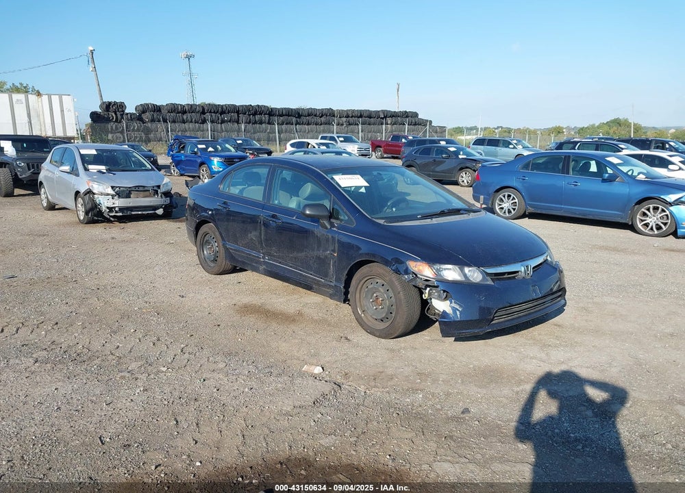 2007 HONDA CIVIC LX VIN: 2HGFA165X7H511755