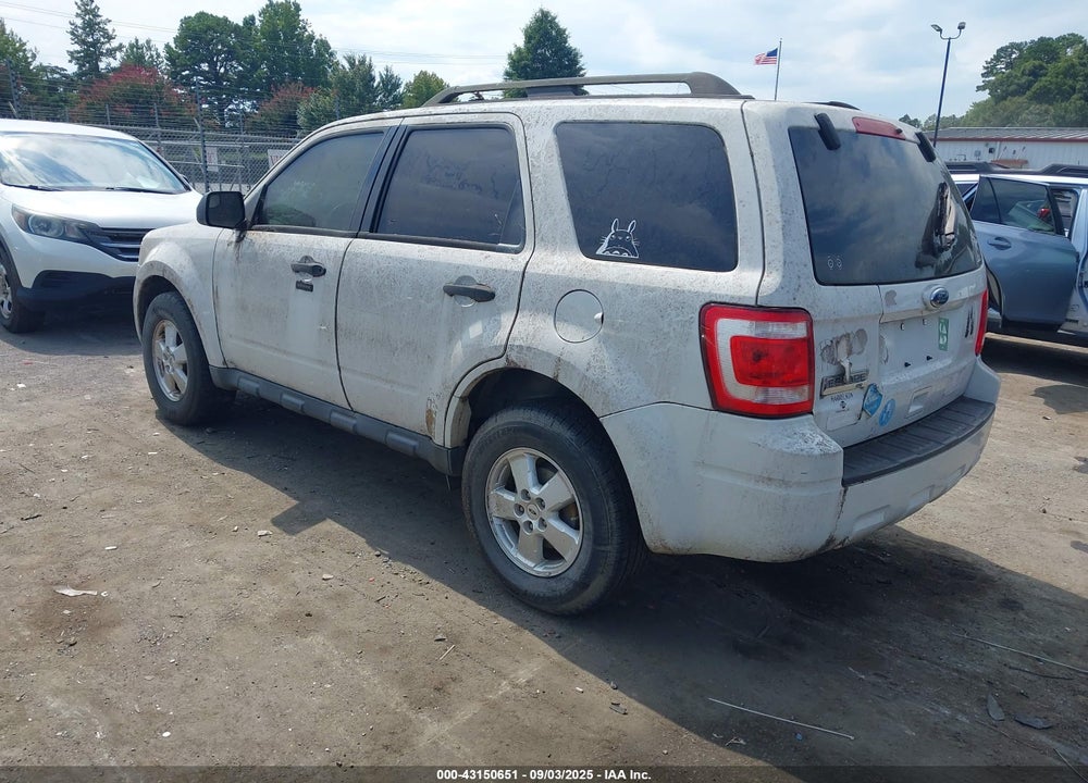 2012 FORD ESCAPE XLT VIN: 1FMCU0D78CKA35527