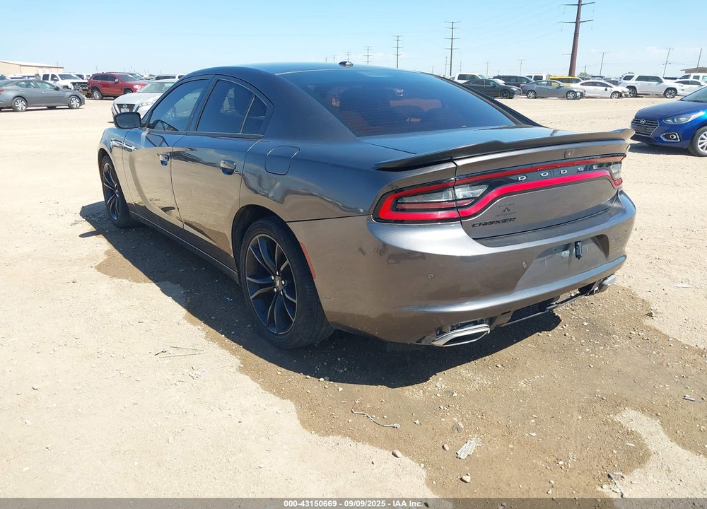 2018 DODGE CHARGER SXT RWD VIN: 2C3CDXBG0JH335412