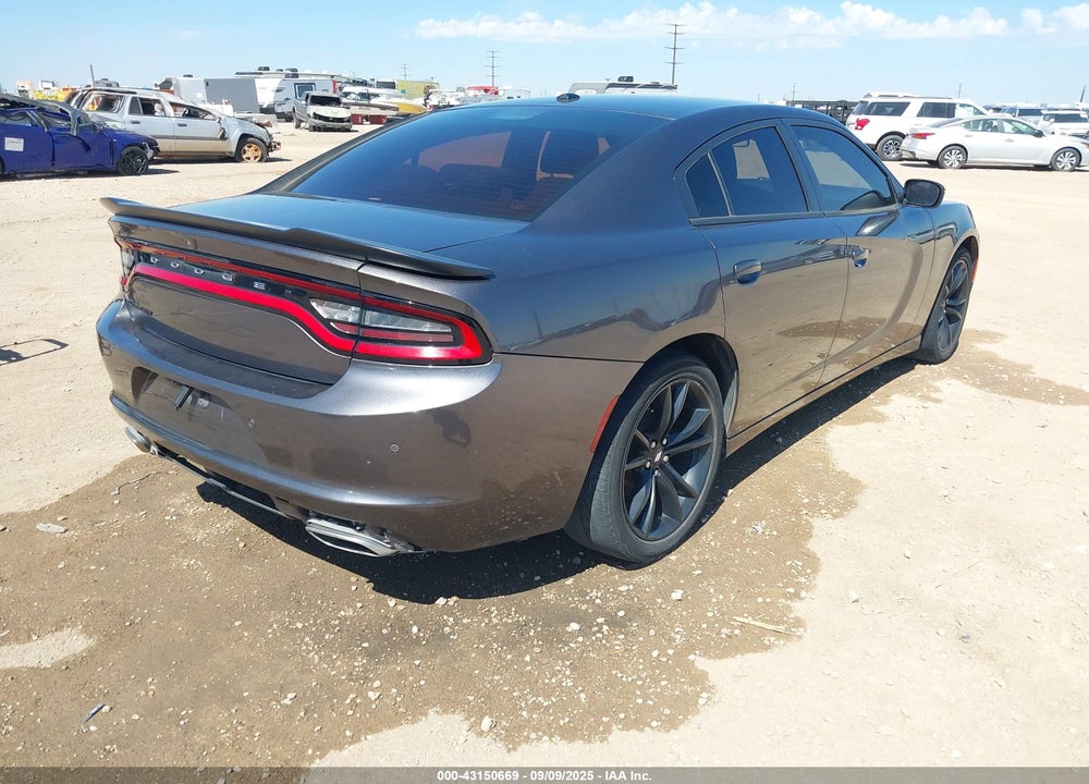 2018 DODGE CHARGER SXT RWD VIN: 2C3CDXBG0JH335412
