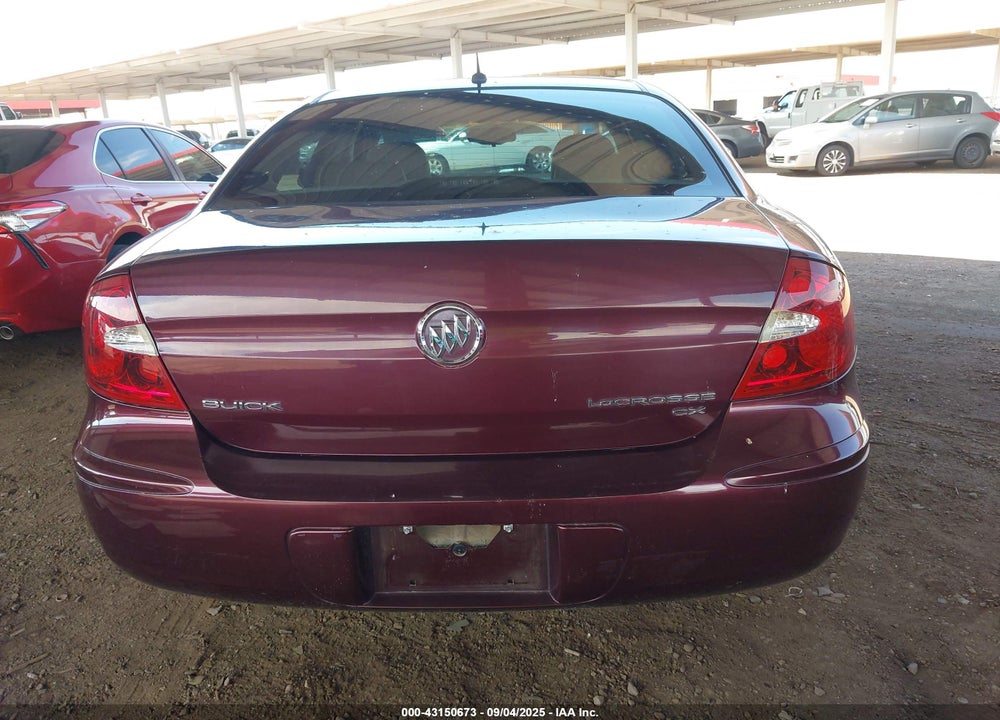 2007 BUICK LACROSSE CX VIN: 2G4WC582171102079