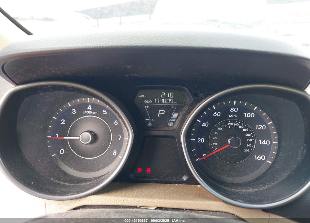 2012 HYUNDAI ELANTRA GLS VIN: 5NPDH4AEXCH147865
