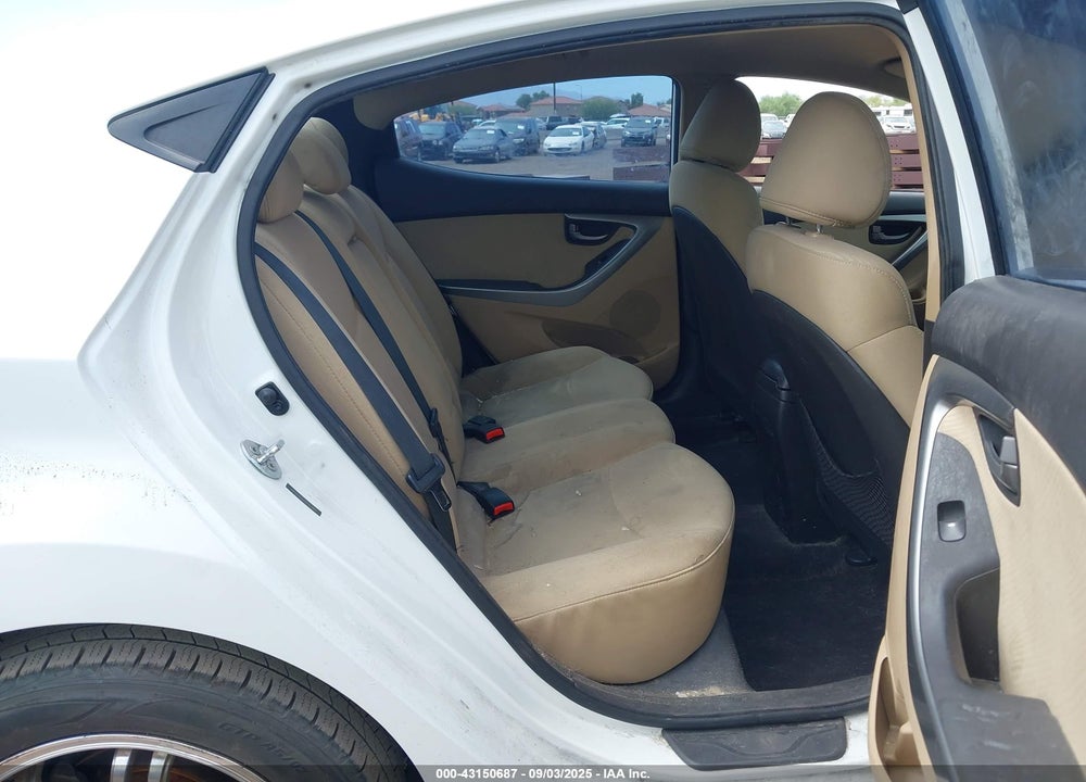 2012 HYUNDAI ELANTRA GLS VIN: 5NPDH4AEXCH147865