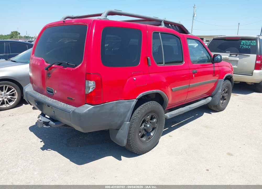 2000 NISSAN XTERRA SE/XE VIN: 5N1ED28T5YC521600