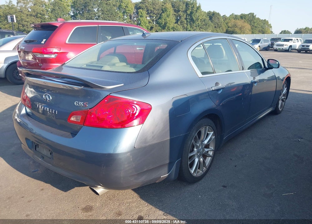 2007 INFINITI G35 SPORT VIN: JNKBV61E87M701975
