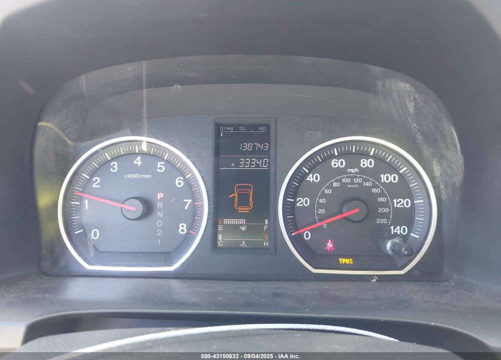 2007 HONDA CR-V LX VIN: JHLRE38307C049011