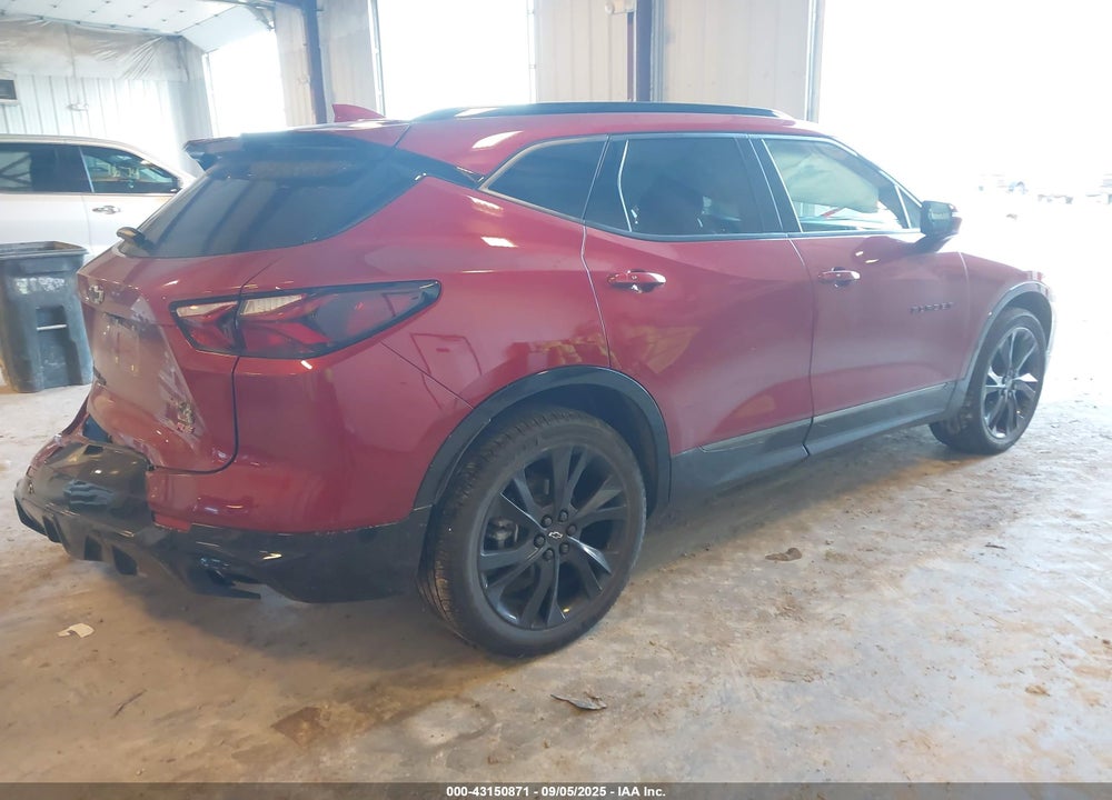 2021 CHEVROLET BLAZER VIN: 3GNKBKRS0MS504816