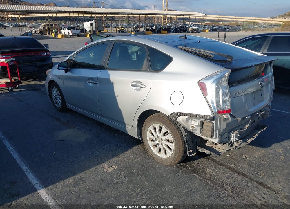 2012 TOYOTA PRIUS PLUG-IN ADVANCED VIN: JTDKN3DP8C3005758