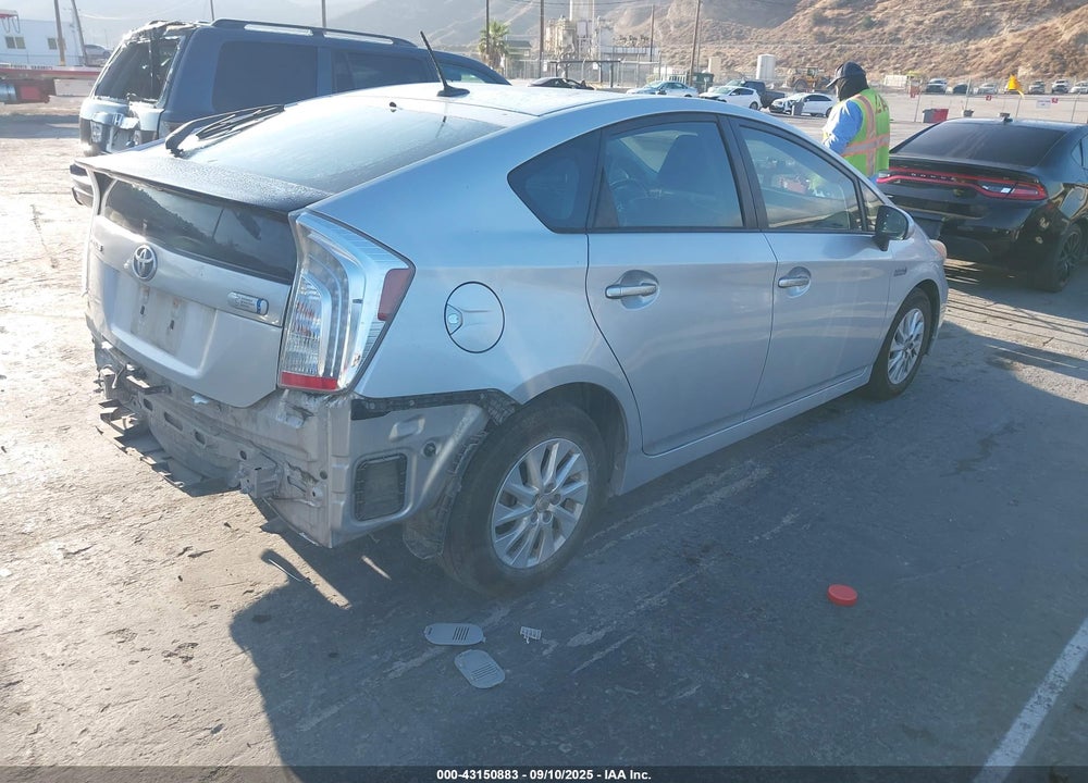2012 TOYOTA PRIUS PLUG-IN ADVANCED VIN: JTDKN3DP8C3005758
