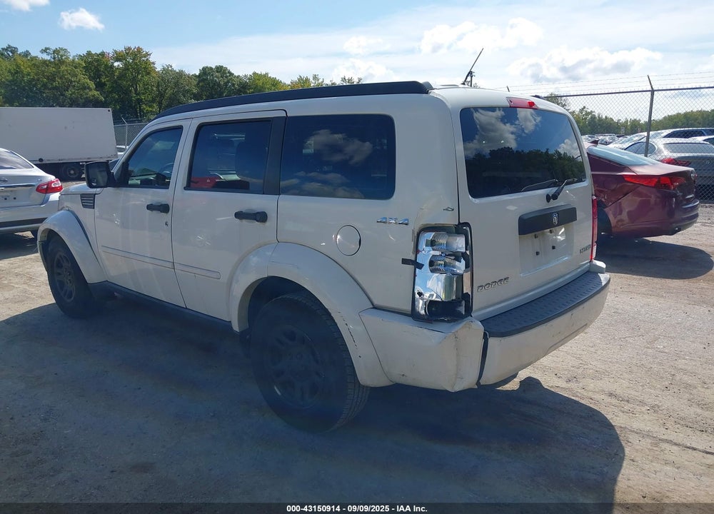 2009 DODGE NITRO VIN: 1D8GU28KX9W555554