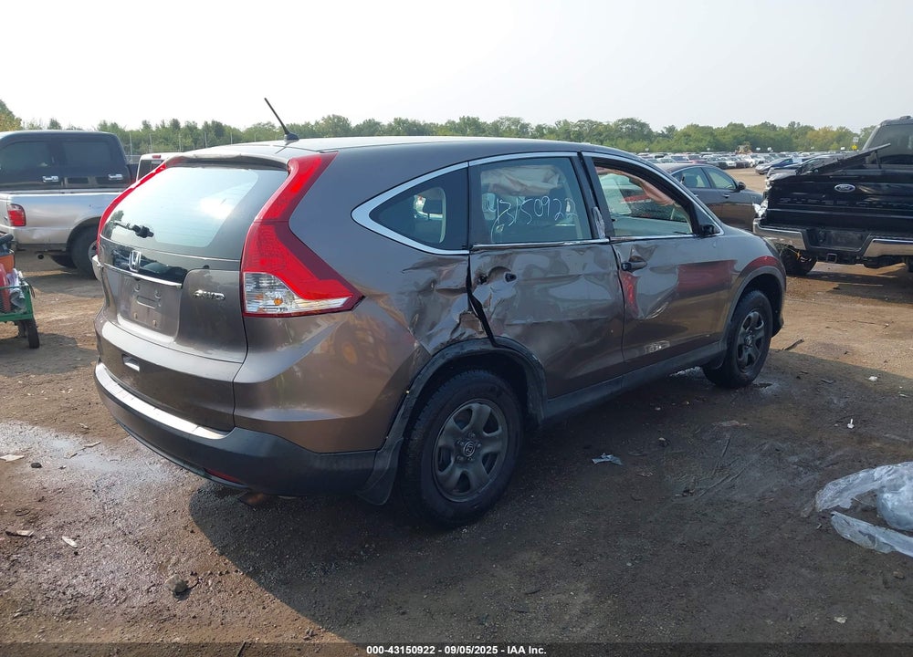 2012 HONDA CR-V LX VIN: 5J6RM4H37CL031129