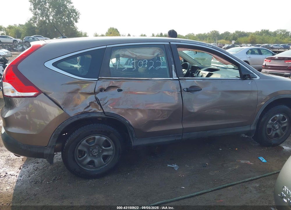 2012 HONDA CR-V LX VIN: 5J6RM4H37CL031129