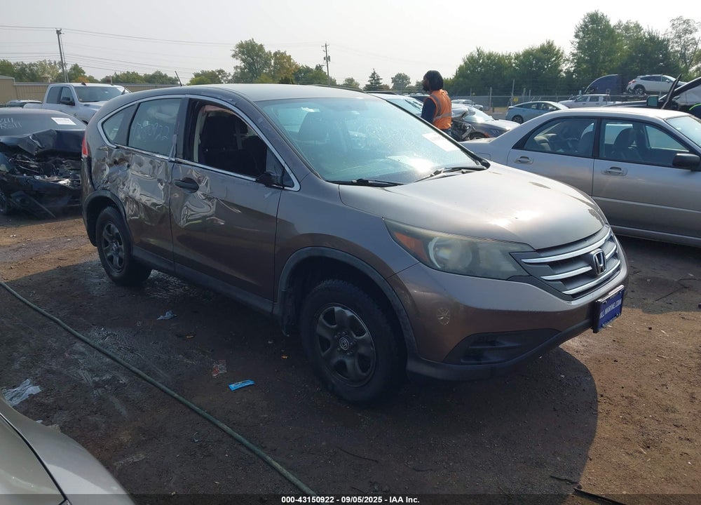 2012 HONDA CR-V LX VIN: 5J6RM4H37CL031129