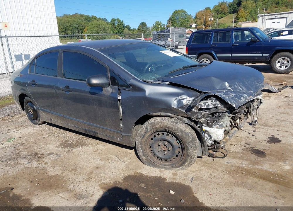 2011 HONDA CIVIC VP VIN: 19XFA1F33BE027105
