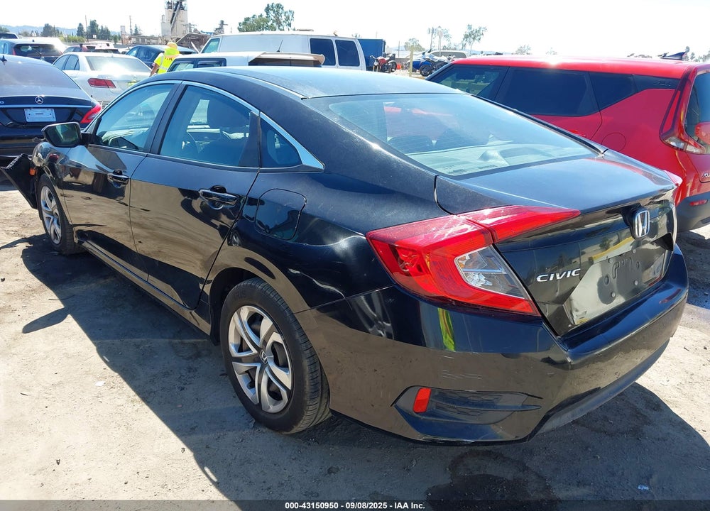 2017 HONDA CIVIC VIN: 2HGFC2F57HH505977