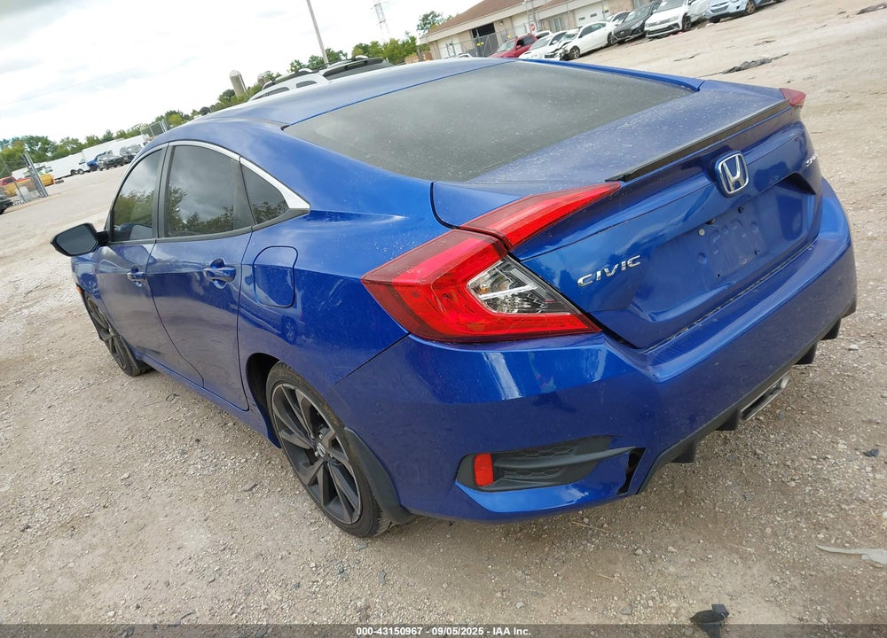 2019 HONDA CIVIC VIN: 2HGFC2F80KH525117
