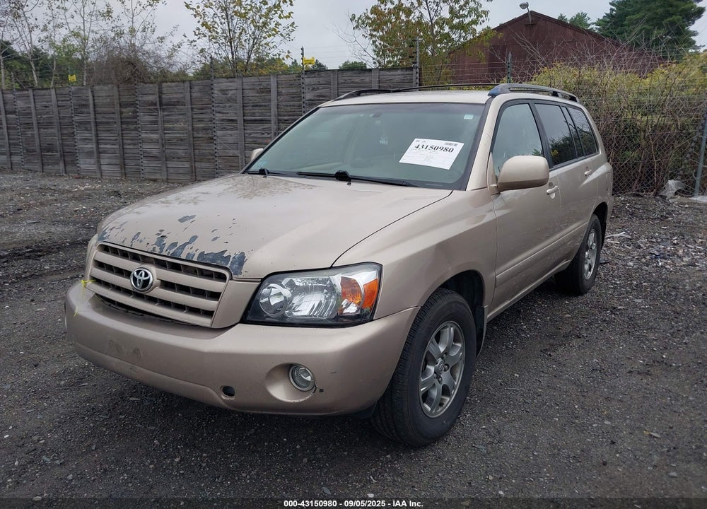 2006 TOYOTA HIGHLANDER V6 VIN: JTEDP21A560094011