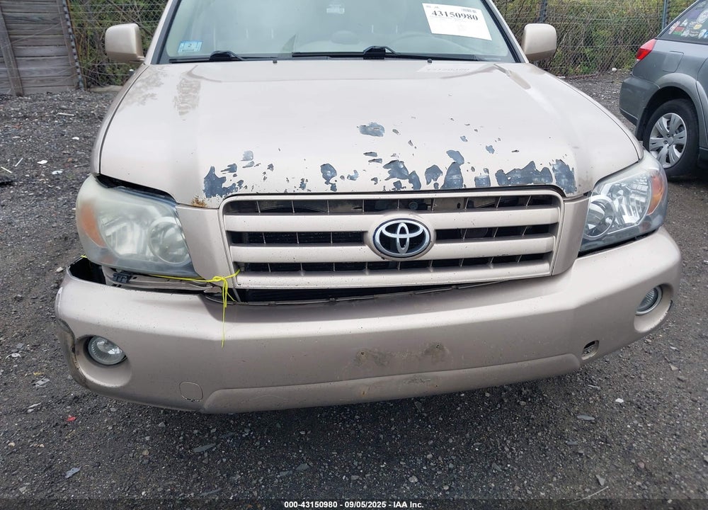 2006 TOYOTA HIGHLANDER V6 VIN: JTEDP21A560094011