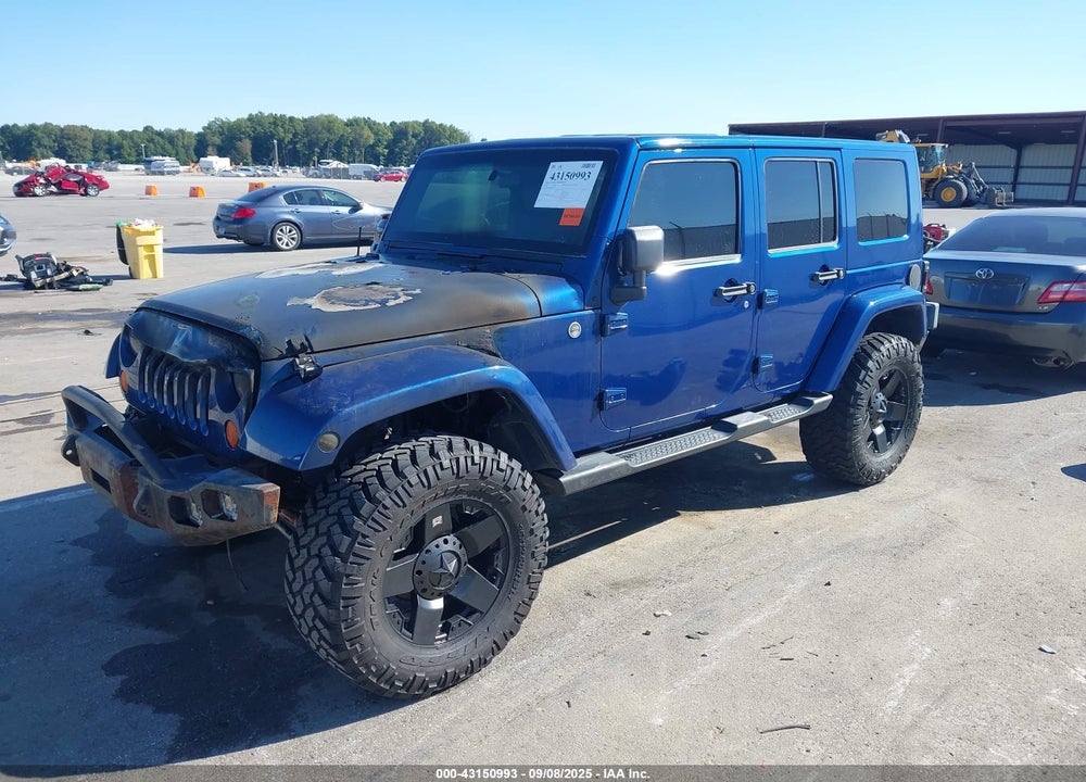 2009 JEEP WRANGLER UNLIMITED VIN: 1J4GA59109L751674