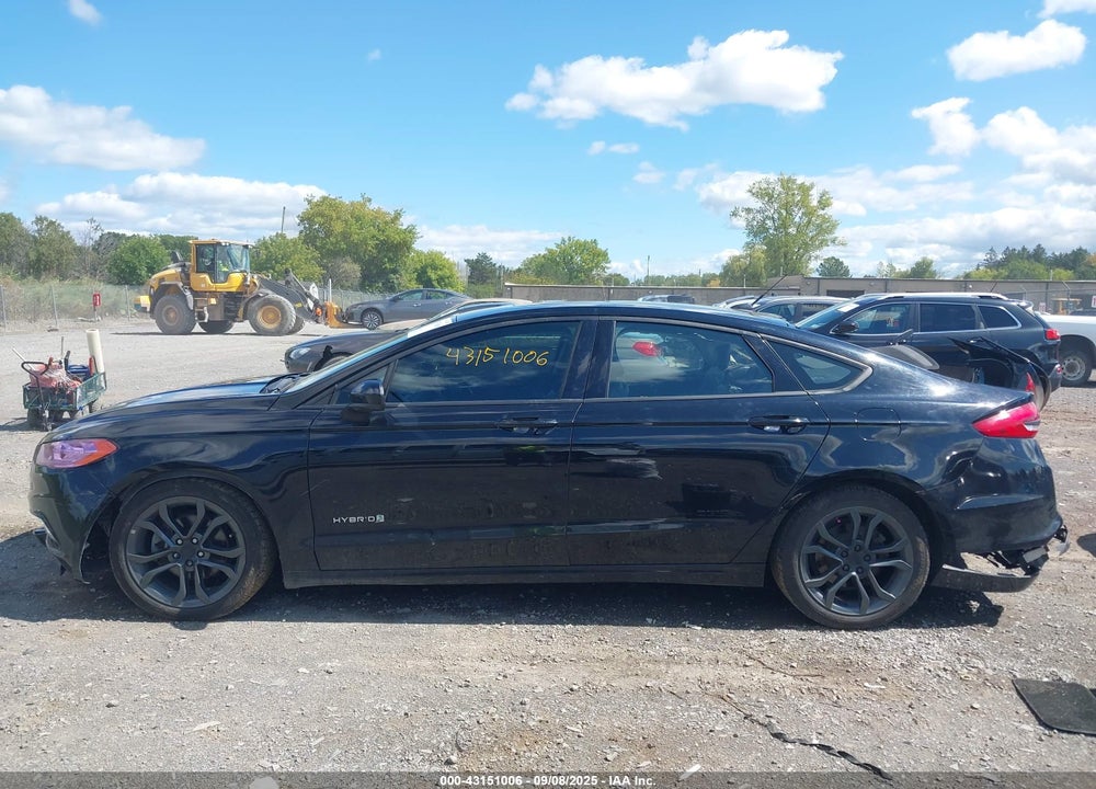 2018 FORD FUSION HYBRID SE VIN: 3FA6P0LU4JR116474