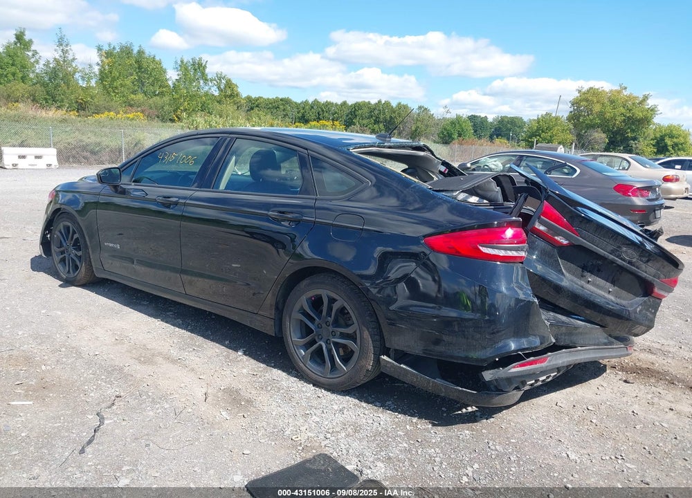 2018 FORD FUSION HYBRID SE VIN: 3FA6P0LU4JR116474