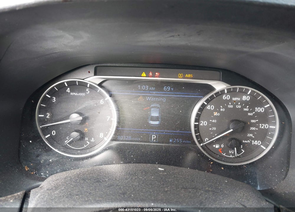 2022 NISSAN ALTIMA SV FWD VIN: 1N4BL4DV2NN347763
