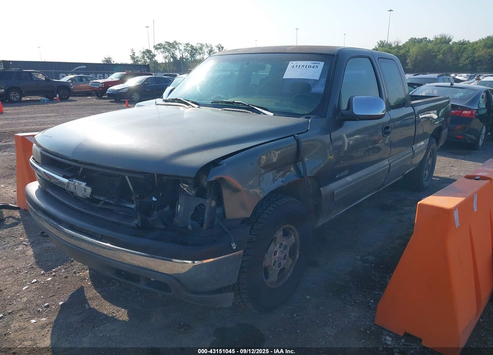 1999 CHEVROLET SILVERADO 1500 LS VIN: 1GCEK19T1XE140512