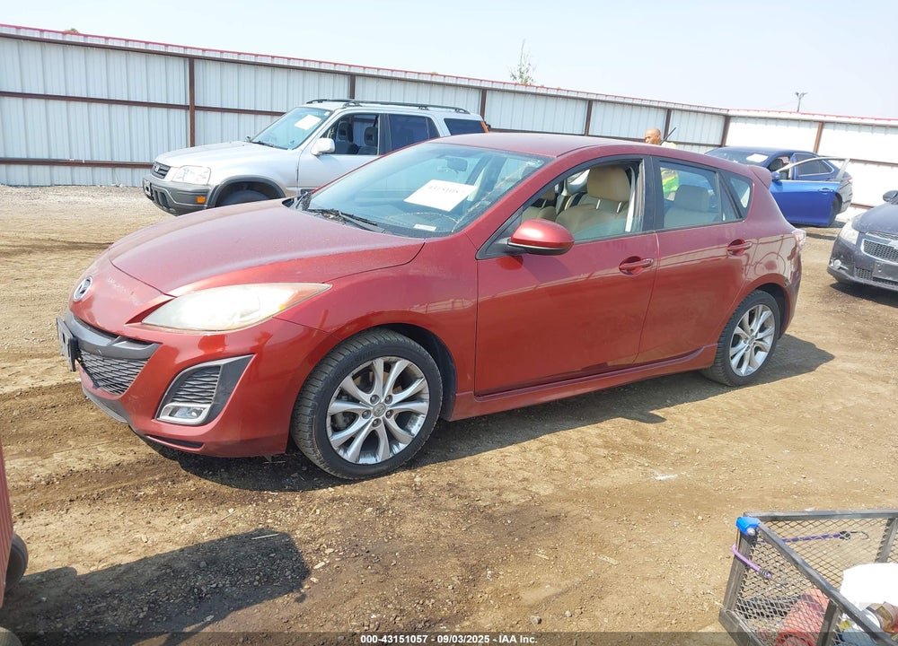 2011 MAZDA 3 VIN: JM1BL1K55B1470357