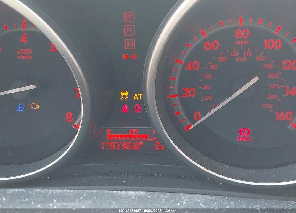 2011 MAZDA 3 VIN: JM1BL1K55B1470357