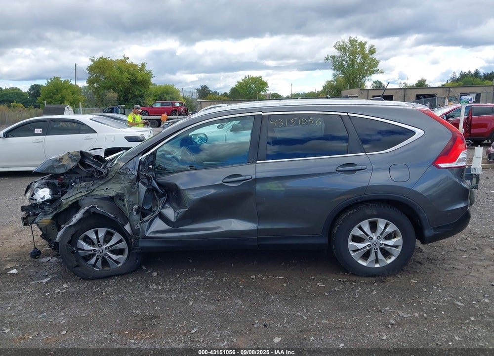 2014 HONDA CR-V EX-L VIN: 2HKRM4H76EH608538