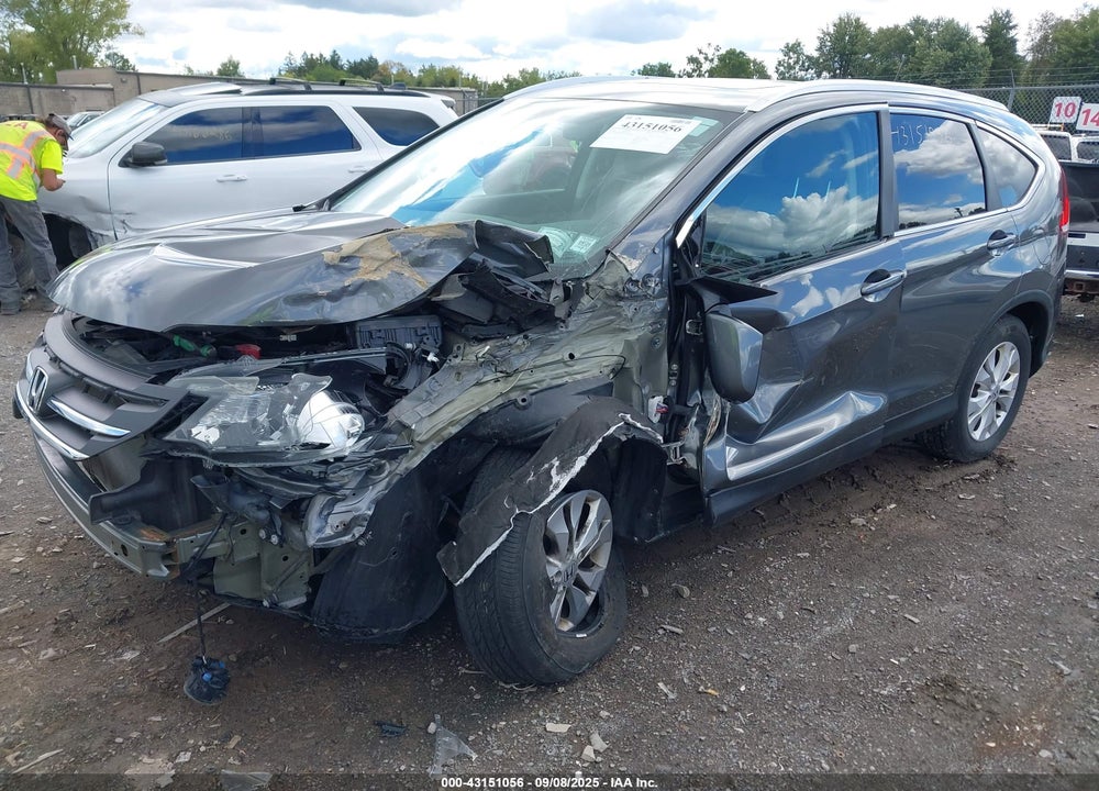 2014 HONDA CR-V EX-L VIN: 2HKRM4H76EH608538