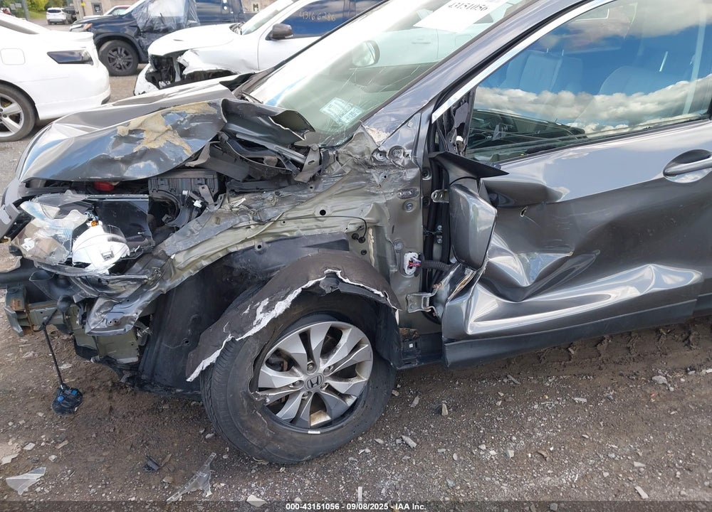 2014 HONDA CR-V EX-L VIN: 2HKRM4H76EH608538