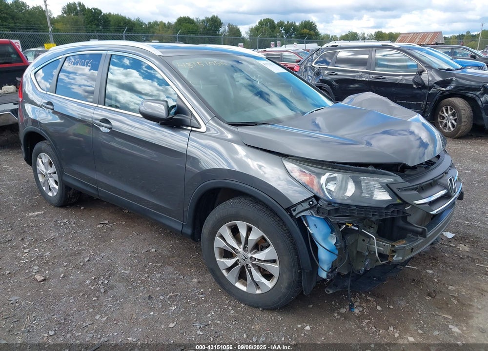 2014 HONDA CR-V EX-L VIN: 2HKRM4H76EH608538